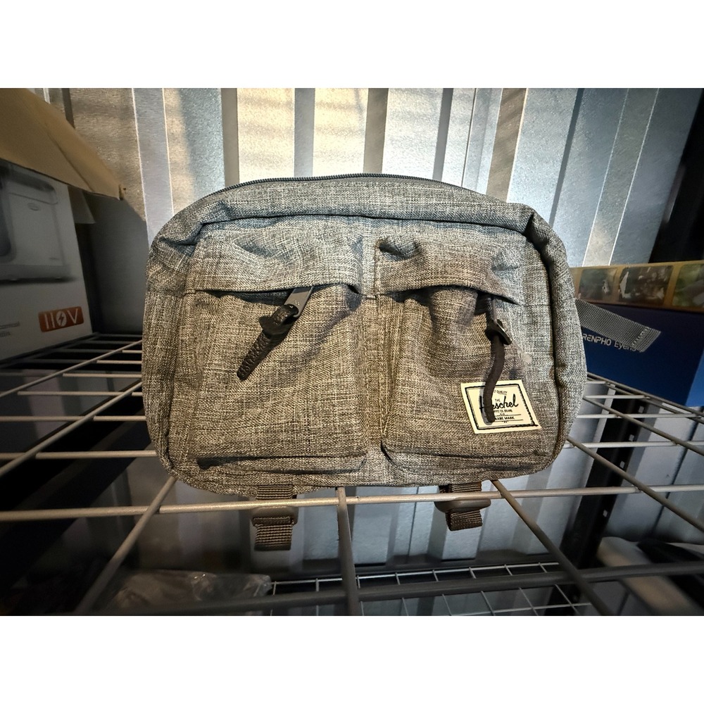 Herschel Supply Co Belt Bag Fanny‎ Pack Grey Heathered Adjustable Strap Unisex